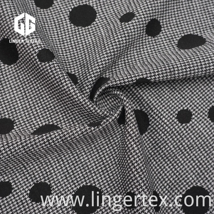 Wholesale Spot Cotton Nylon Polyester Knitted Fabric Jacquard Fabric